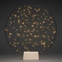 Rund Metalldekoration 160 LED 64cm