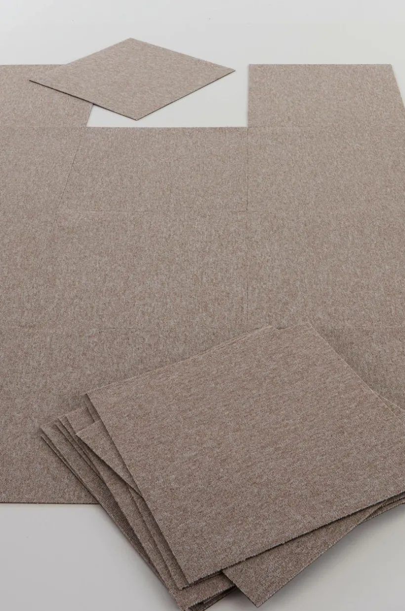 SIERRA TILE Textilplatta Heltäckningsmatta 20-pack