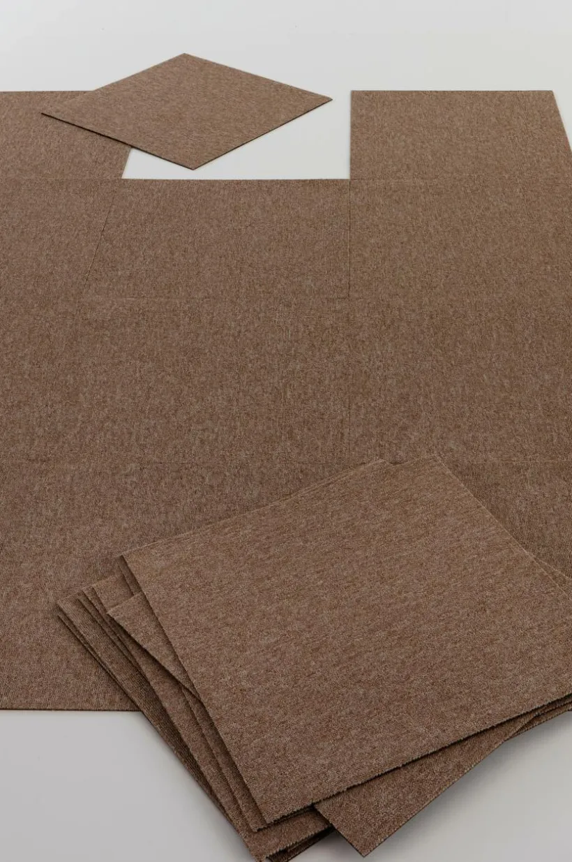 SIERRA TILE Textilplatta Heltäckningsmatta 20-pack