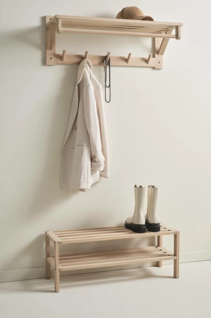 SKÄRHAMN Set Med Skohylla Och Hatthylla