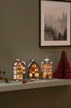 Små Hus LED 3 St Set