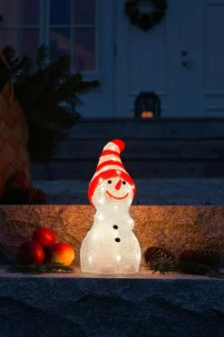 Snögubbe LED Höjd 32 Cm
