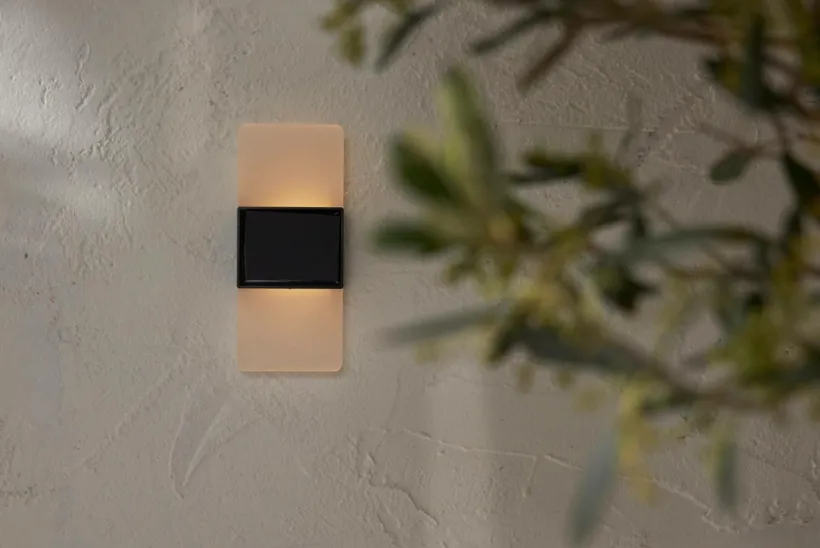 Solcellsbelysning, Vägg Wally Frost 14 Cm