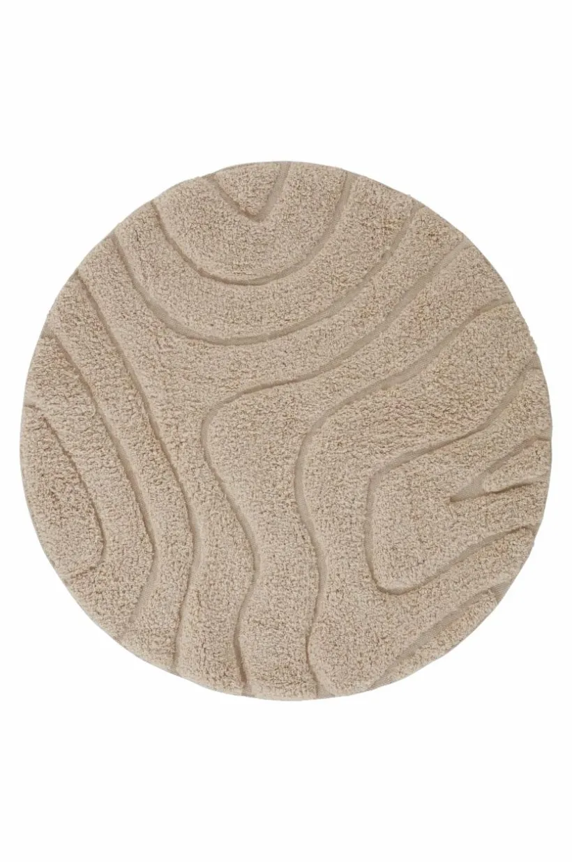 STRANDÄNGEN Badrumsmatta ø 80 Cm