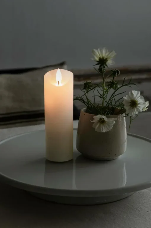 Vaxljus 5x15,2cm LED
