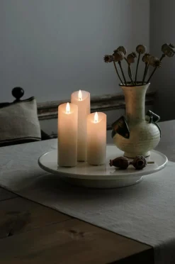 Vaxljus 5x17,8cm LED
