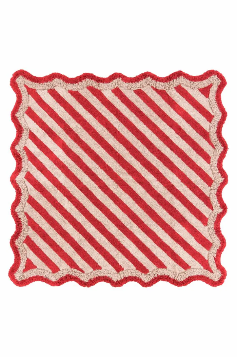 VIOLETA Kvadratisk Bomullsmatta 250x250 Cm