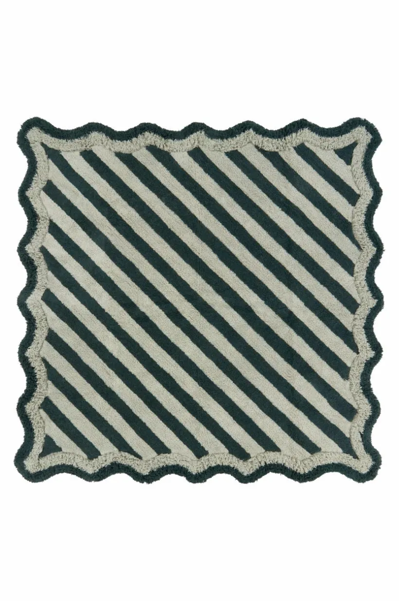 VIOLETA Kvadratisk Bomullsmatta 250x250 Cm