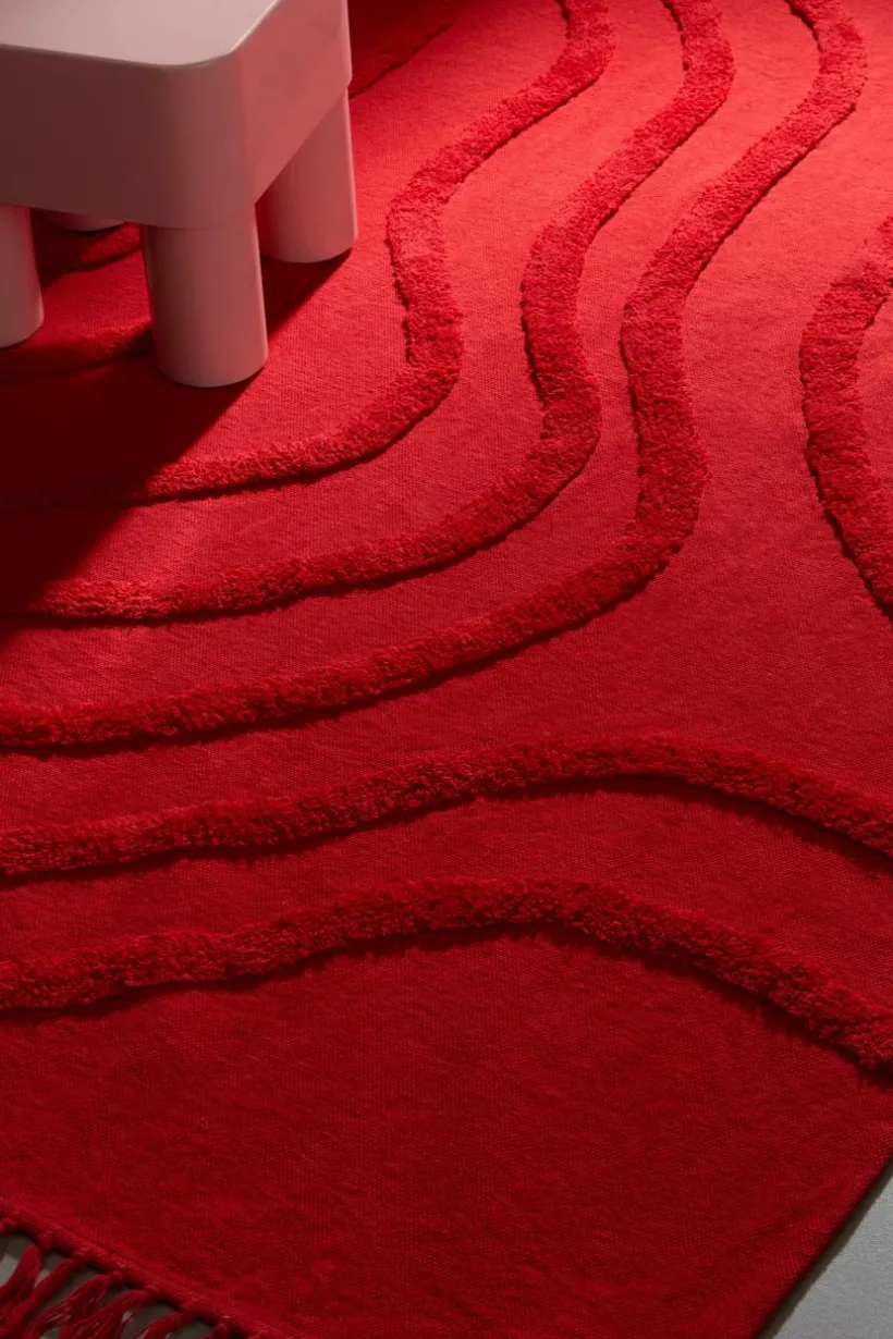 WAVE Bomullsmatta Ekologisk 130x190 Cm