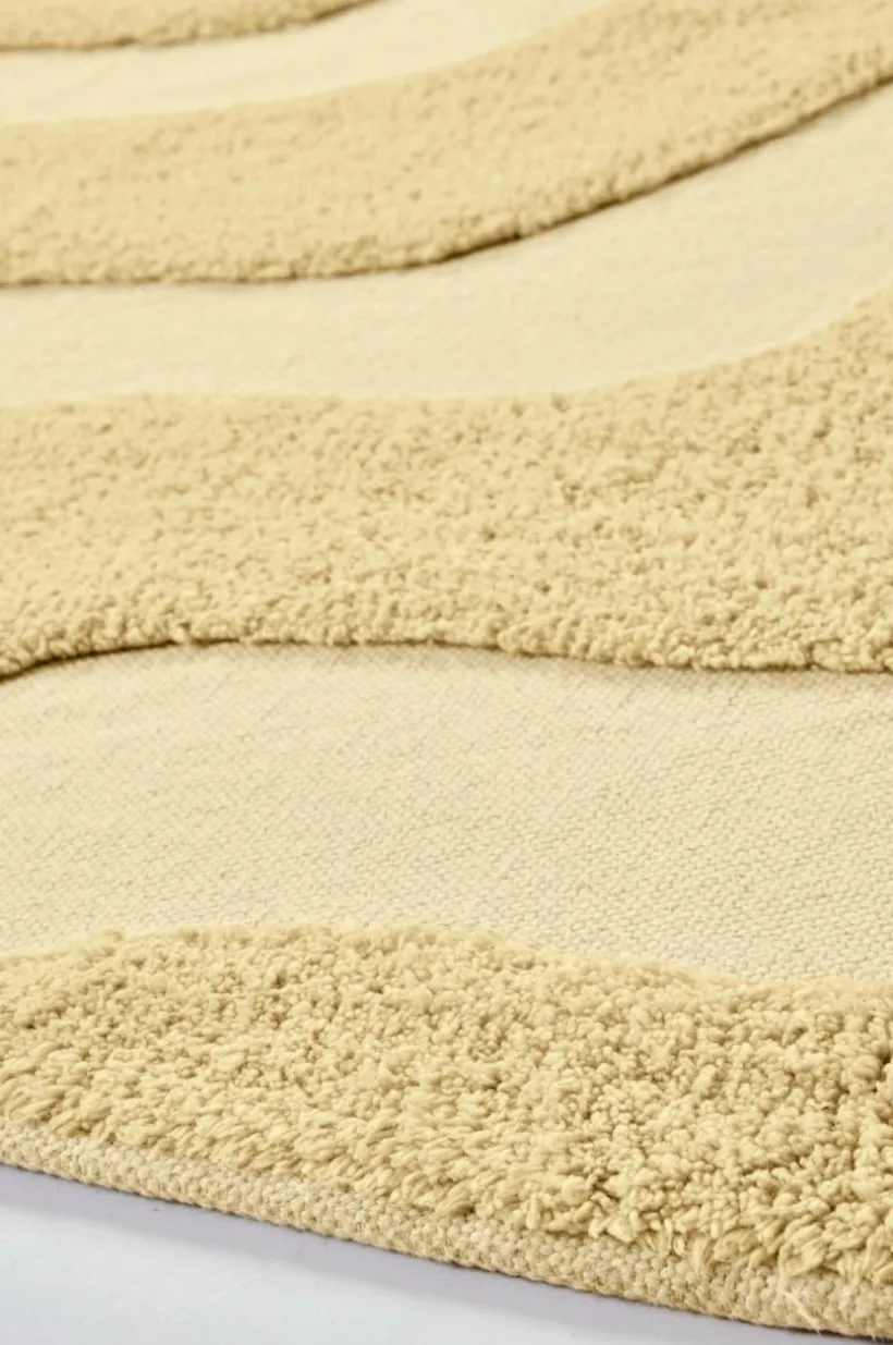 WAVING Bomullsmatta Ekologisk 130x190 Cm