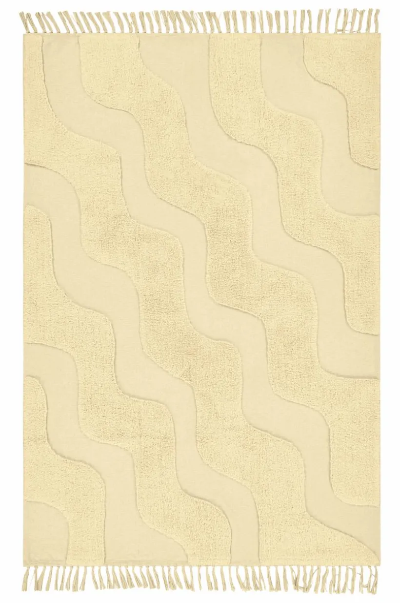 WAVING Bomullsmatta Ekologisk 130x190 Cm
