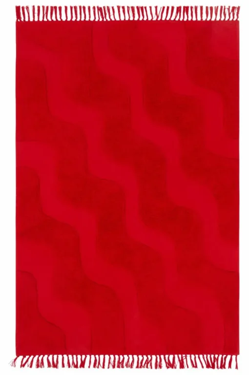 WAVING Bomullsmatta Ekologisk 130x190 Cm