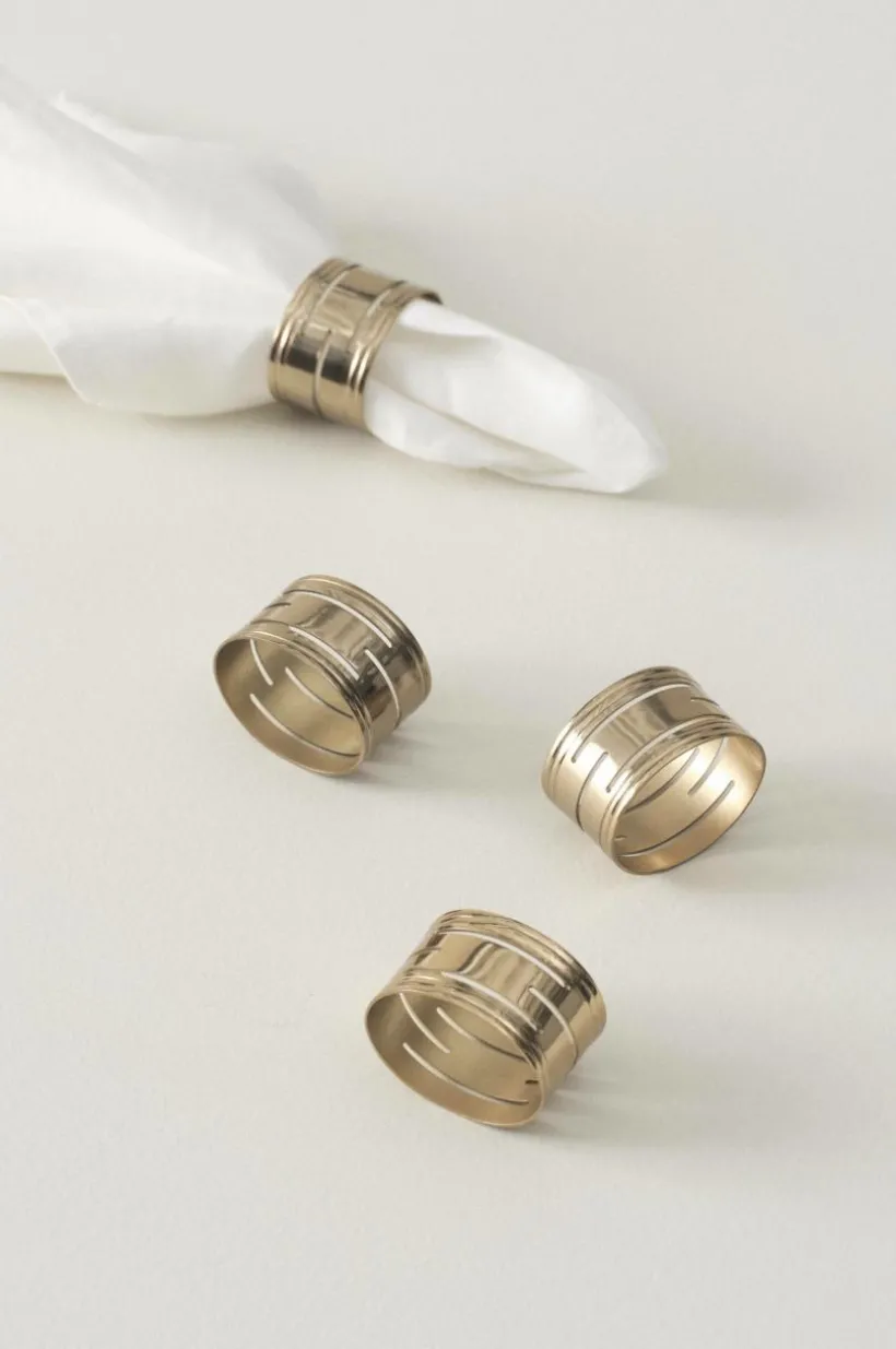 WHITNEY Servettring 4-pack