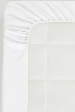 ZACK PERCALE Dra-på-lakan, Hög Madrass - Ekologisk