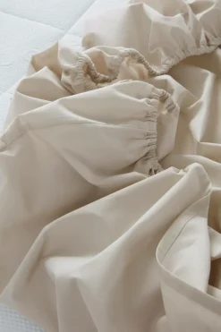 ZACK PERCALE Dra-på-lakan, Hög Madrass - Ekologisk