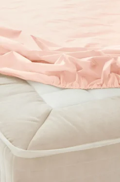 ZACK PERCALE Dra-på-lakan, Hög Madrass - Ekologisk