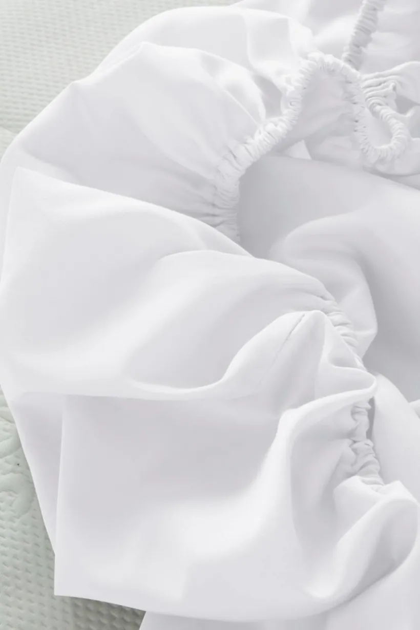 ZACK SATIN Dra-på-lakan - Ekologisk