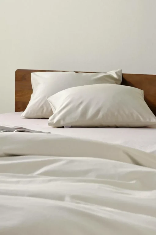 ZACK SATIN örngott 60x50 Cm 2-pack - Ekologisk
