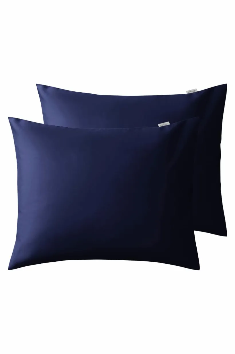 ZACK SATIN örngott 60x50 Cm 2-pack - Ekologisk